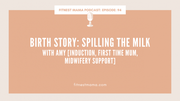 Birth story SPiLLing THE MILK with Amy [Induction, first time mum, midwifery support]