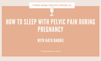 How to sleep with pelvic pain during pregnancy