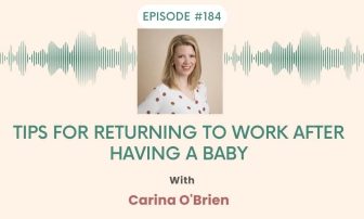 tips for mums returning to work