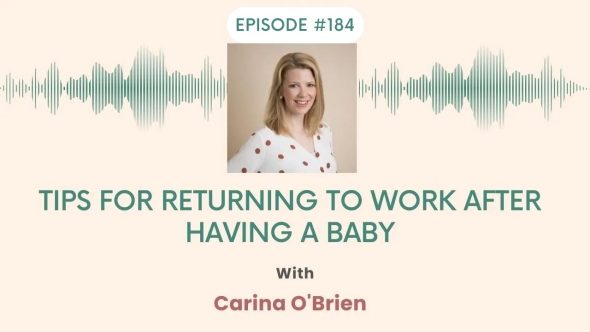 tips for mums returning to work